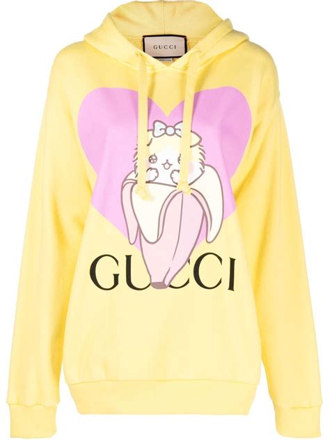 banano gucci mujer|banana gucci hoodie.